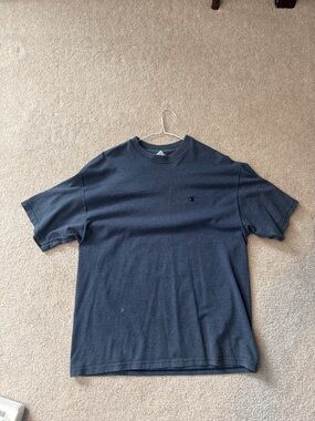 Vintage champion Navy Short-Sleeve Crew Tee